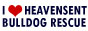 Heavensent Bulldog Rescue Logo