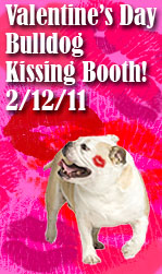 COME VISIT THE KISSING BOOTH!