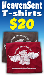 HeavenSent Bulldog Rescue T-shirts